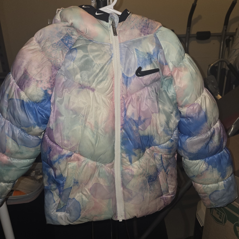 Nike Kids Multicolor Puffer Jacket
